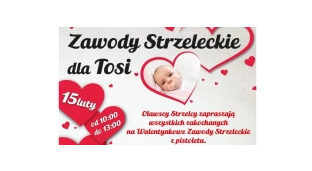 Walentynkowe zawody strzeleckie dla Tosi