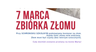 Chwałowice pomagają Marcie Zakowicz. Będzie zbiórka złomu