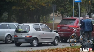 Najechał na tył Jeepa