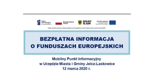 Bezpłatna informacja o funduszach europejskich w Jelczu-Laskowicach