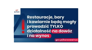 Od jutra stan zagrożenia epidemicznego. Zamknięte restauracje, kluby i puby