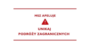 Unikaj podróży zagranicznych