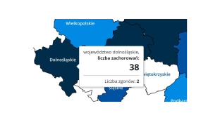 Ministerstwo nie podaje miejscowości zakażonych osób