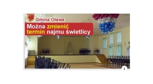 Masz szansę zmienić termin najmu świetlicy