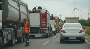 Kolizja za Nowym Otokiem. Są utrudnienia w ruchu