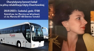 Charytatywny koncert dla Edyty. Będzie bezpłatny autobus