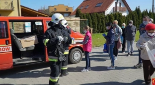 Pierwsza partia maseczek została rozdana