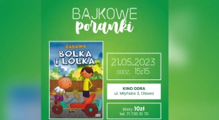 Bajkowe poranki, a w nim Zabawy Bolka i Lolka