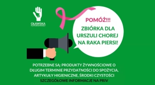 Pani Urszula ma raka. Możesz jej pomóc