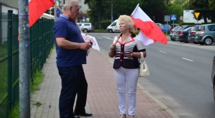 Kampania wyborcza na finiszu. Agnieszka Soin odwiedziła Oławę [VIDEO]