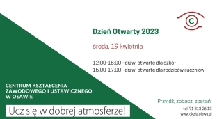 Dzień Otwarty CKZiU w Oławie