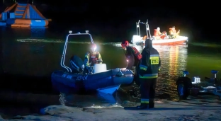 Tragedia nad jelczańskim stawem. Wędkarz wpadł do wody. Nie udało się go uratować