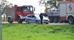 Wymusił pierwszeństwo motocykliście. Są utrudnienia w ruchu