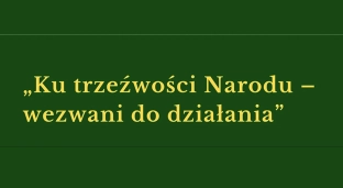 Konferencja: Ku trzeźwości Narodu