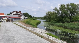 Wał w Ścinawie Polskiej został naprawiony