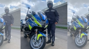 Nowy motocykl w oławskiej policji