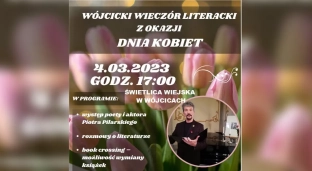 Wójcicki wieczór literacki