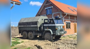 Pociski artyleryjskie znalezione na placu budowy domów jednorodzinnych